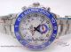 Perfect Replica Rolex Yachtmaster II SS White Face Blue Ceramic Bezel 44mm (7)_th.jpg